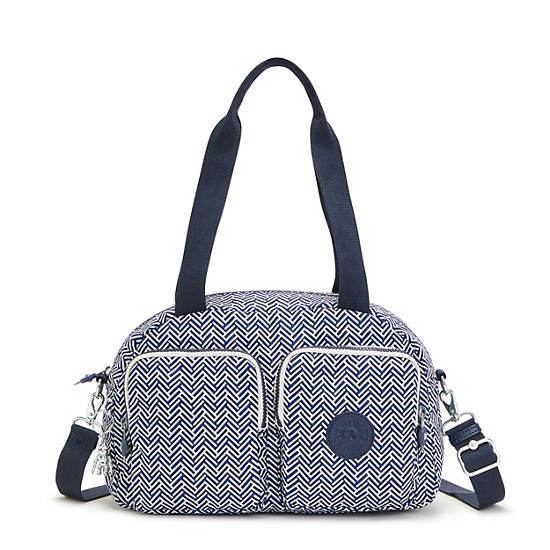 Kipling Cool Defea Printed Omuz Çantası Gri | TR 1816WN